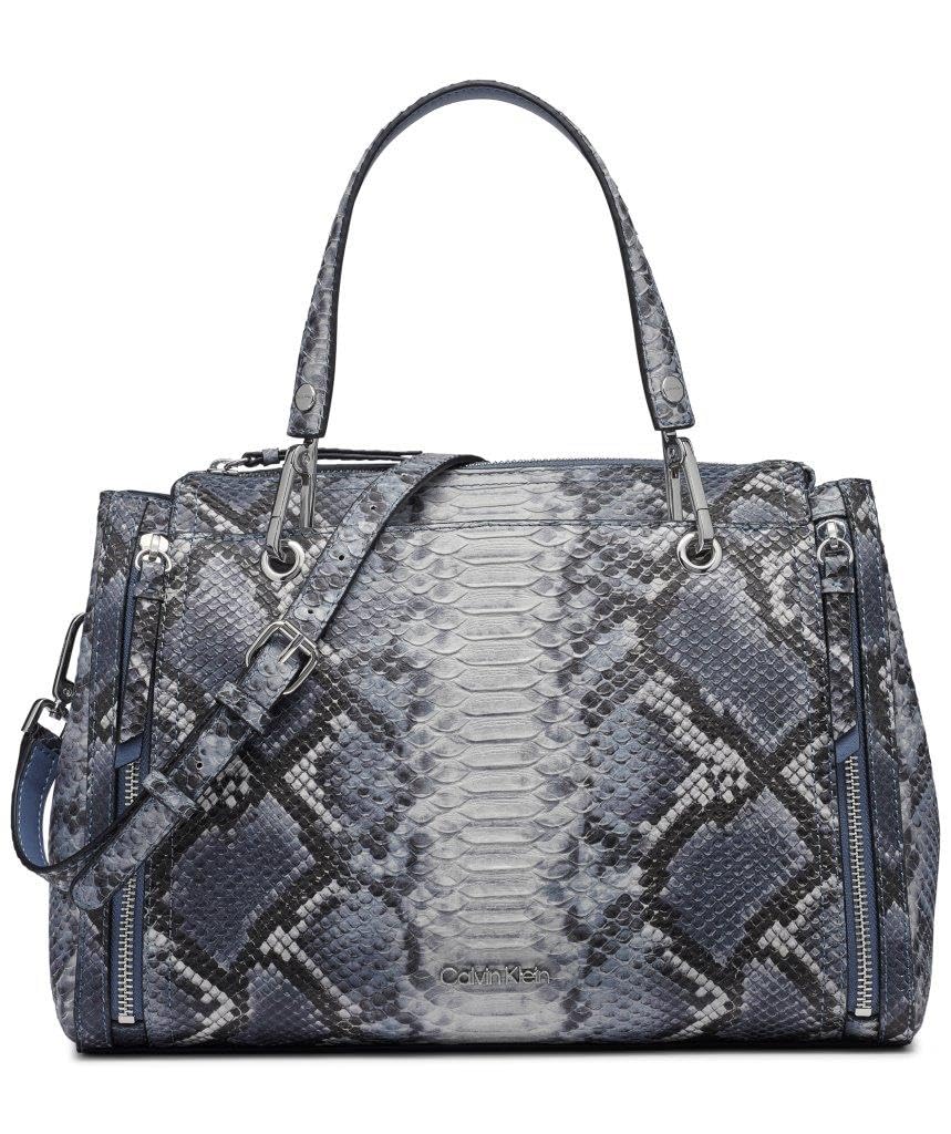 Calvin Klein Bubble Lamb Novelty Organization Satchel