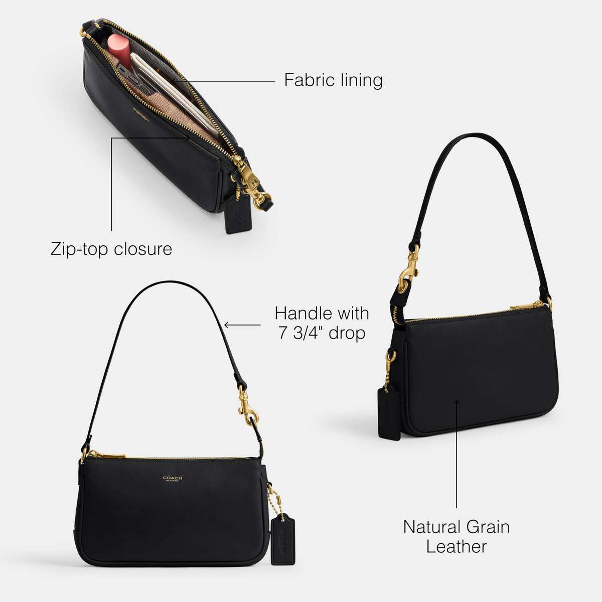 Coach Women’s Plaza Bag 18