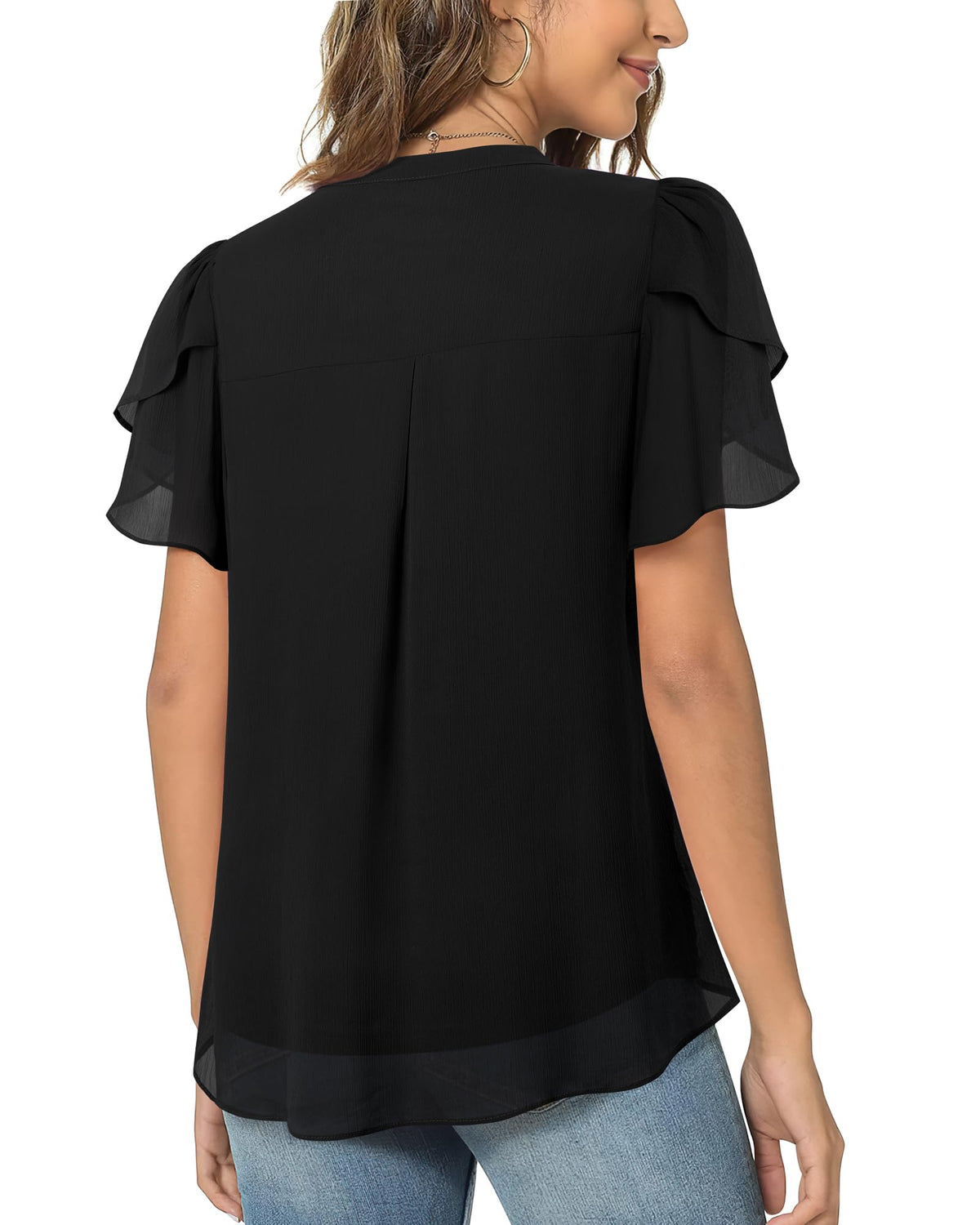 Polyester Blouses - Women&