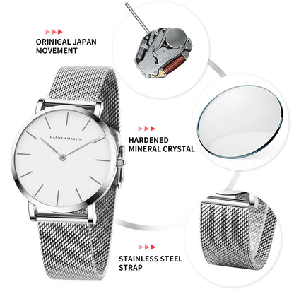 HANNAH MARTIN Watches for Women Analog Women&