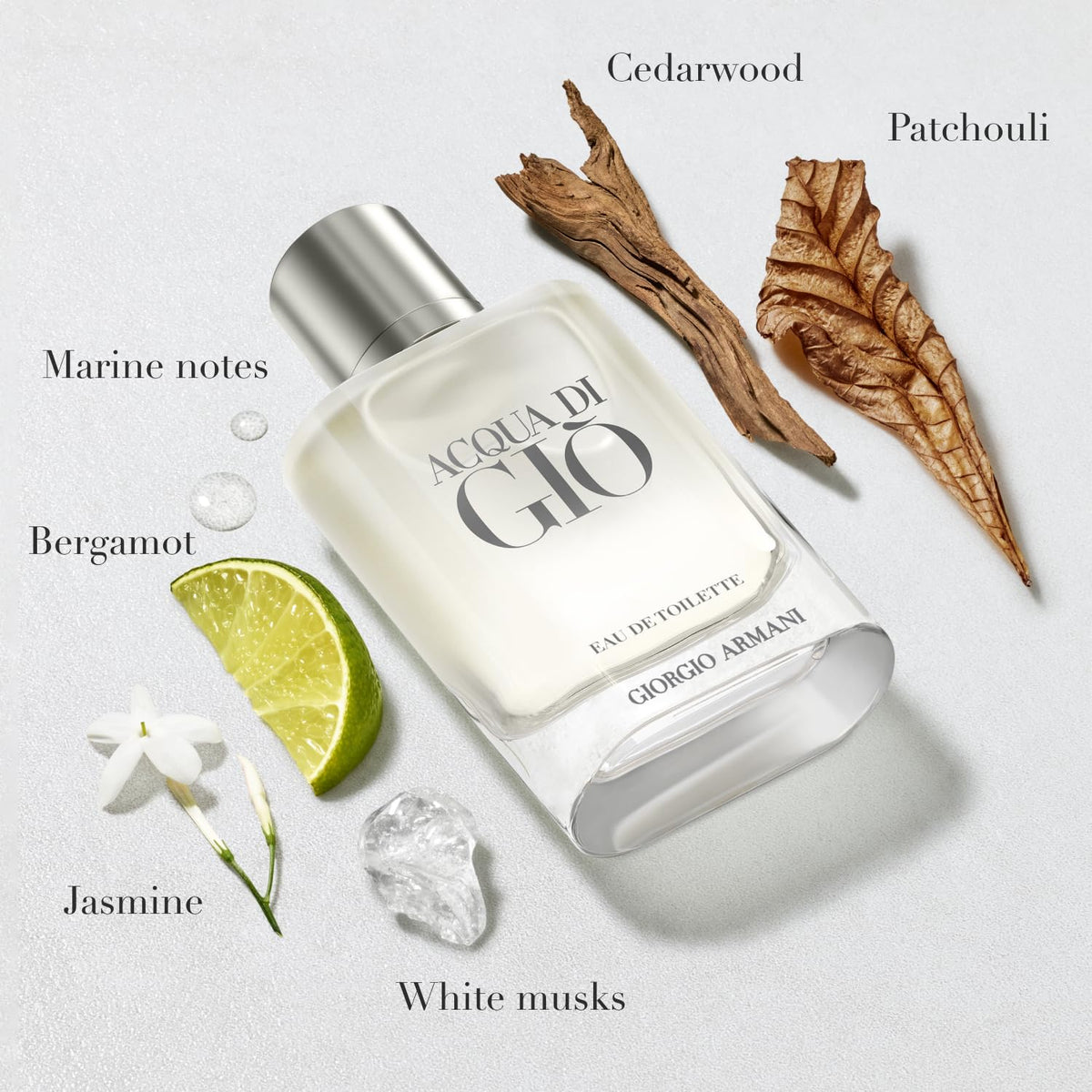 Armani Beauty - Acqua di Giò - Eau de Toilette - Cologne for Men - Long Lasting Fragrance with Bergamot notes, Jasmine, White Musks, Patchouli &amp; Cedarwood