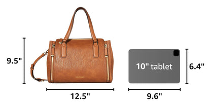 Calvin Klein Bubble Lamb Novelty Organization Satchel