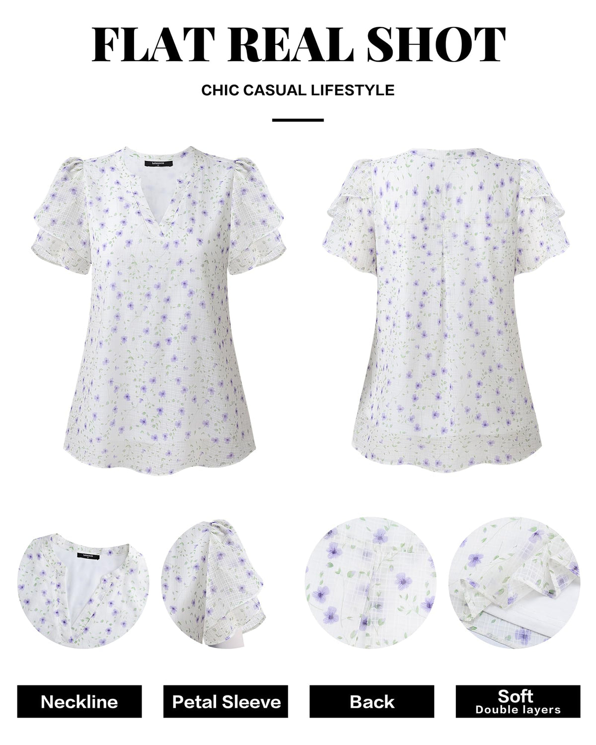 Polyester Blouses - Women&