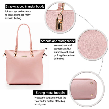 2E-youth Designer Purses and Handbags for Women Satchel Shoulder Bag Tote Top Handle Bag