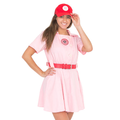 Rockford Peaches AAGPBL Baseball Halloween Costume Dress