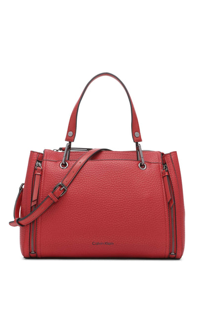 Calvin Klein Bubble Lamb Novelty Organization Satchel