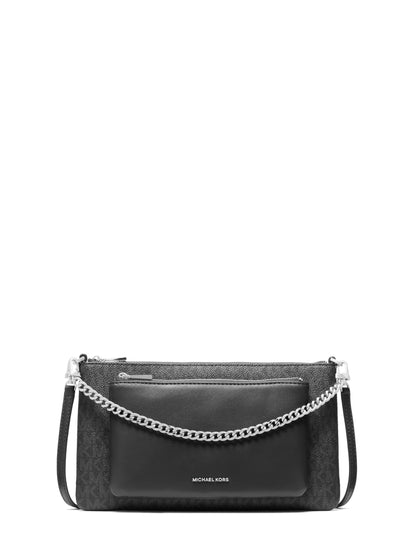 Michael Kors Jet Set Medium Pocket Convertible Crossbody Bag
