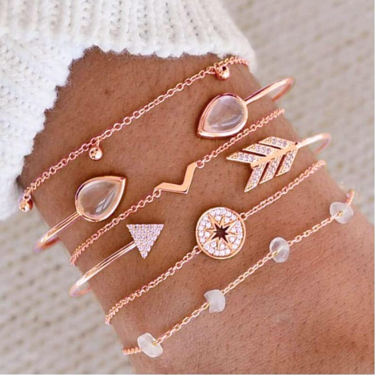 69-Piece Gold Jewelry Set for Women | Necklaces, Bracelets &amp; Earrings