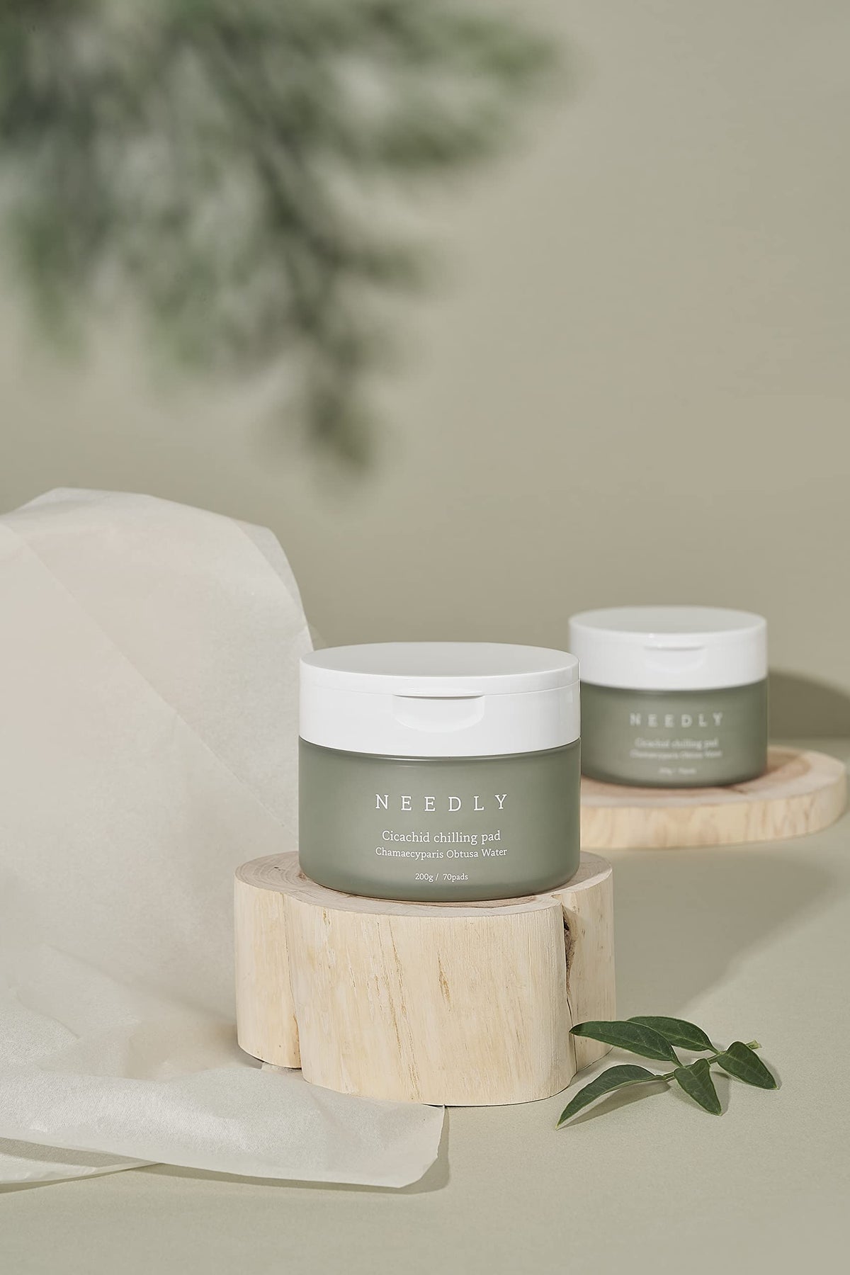 Needly Daily Toner Pad I Exfoliating Pads for Face with BHA &amp; PHA(80 Pads), Deep Hydration, Pore Minimizer for Face, Centella, Tea Tree, High Volume Essence, Extra Large Cotton Pad, Korean Skin Care