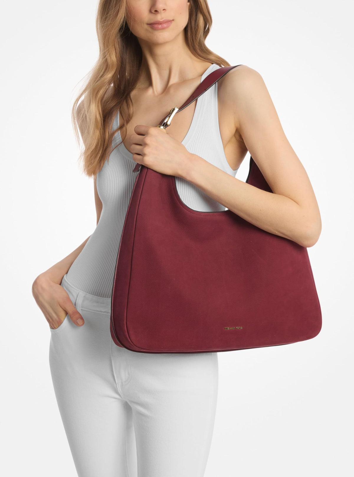 Michael Kors Nolita Large Hobo Shoulder Bag