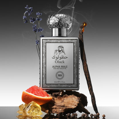 Oluck Gulf Night Perfume M7 Cologne for Women &amp; Men, Lemon Pineapple Nutmeg Cedarwood Vanilla Notes, Middle Eastern Fragrance