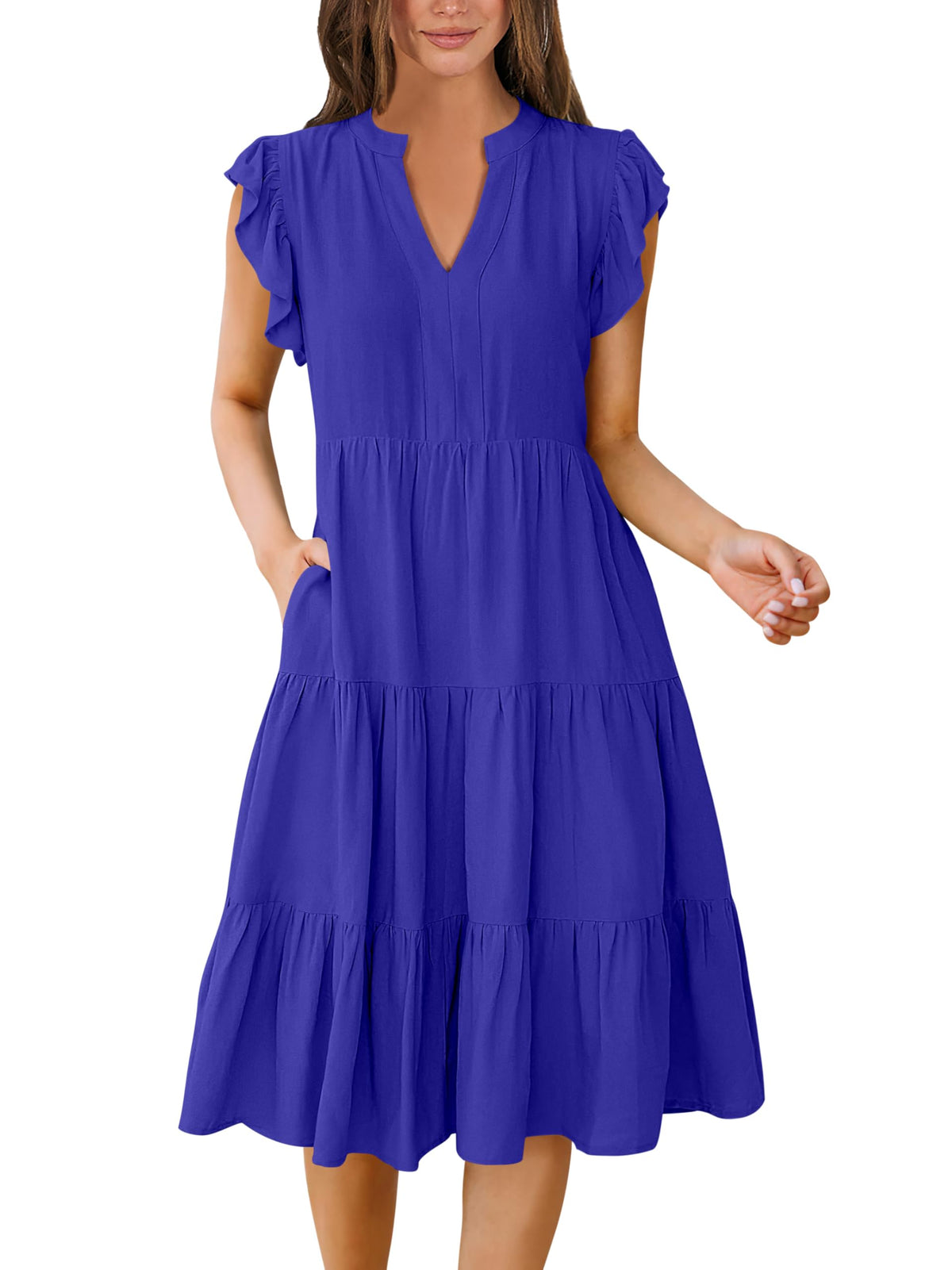 Blue Casual Dresses - Women&