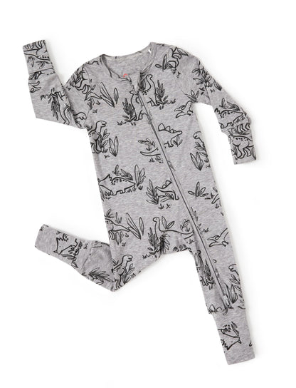 PATPAT Baby Footie Pajamas - Premium Tencel Lyocell &amp; Wool Romper with 2-Way Zipper