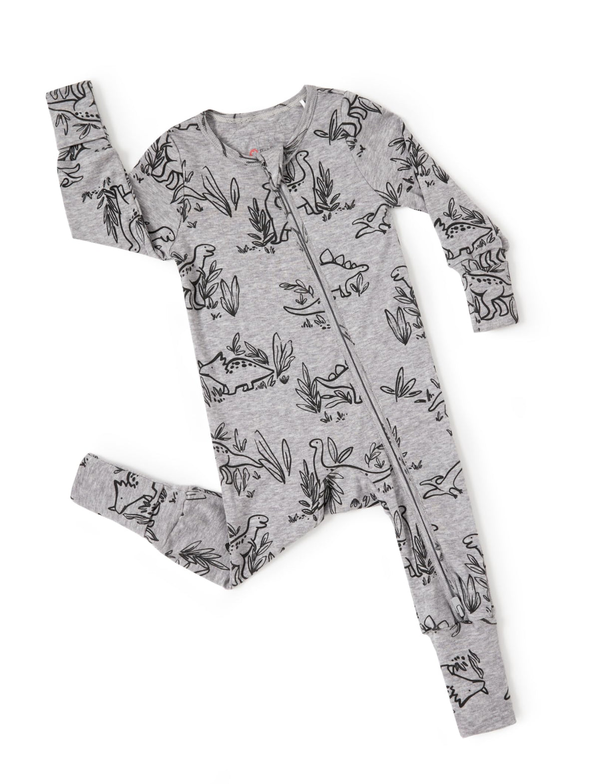 PATPAT Baby Footie Pajamas - Premium Tencel Lyocell &amp; Wool Romper with 2-Way Zipper
