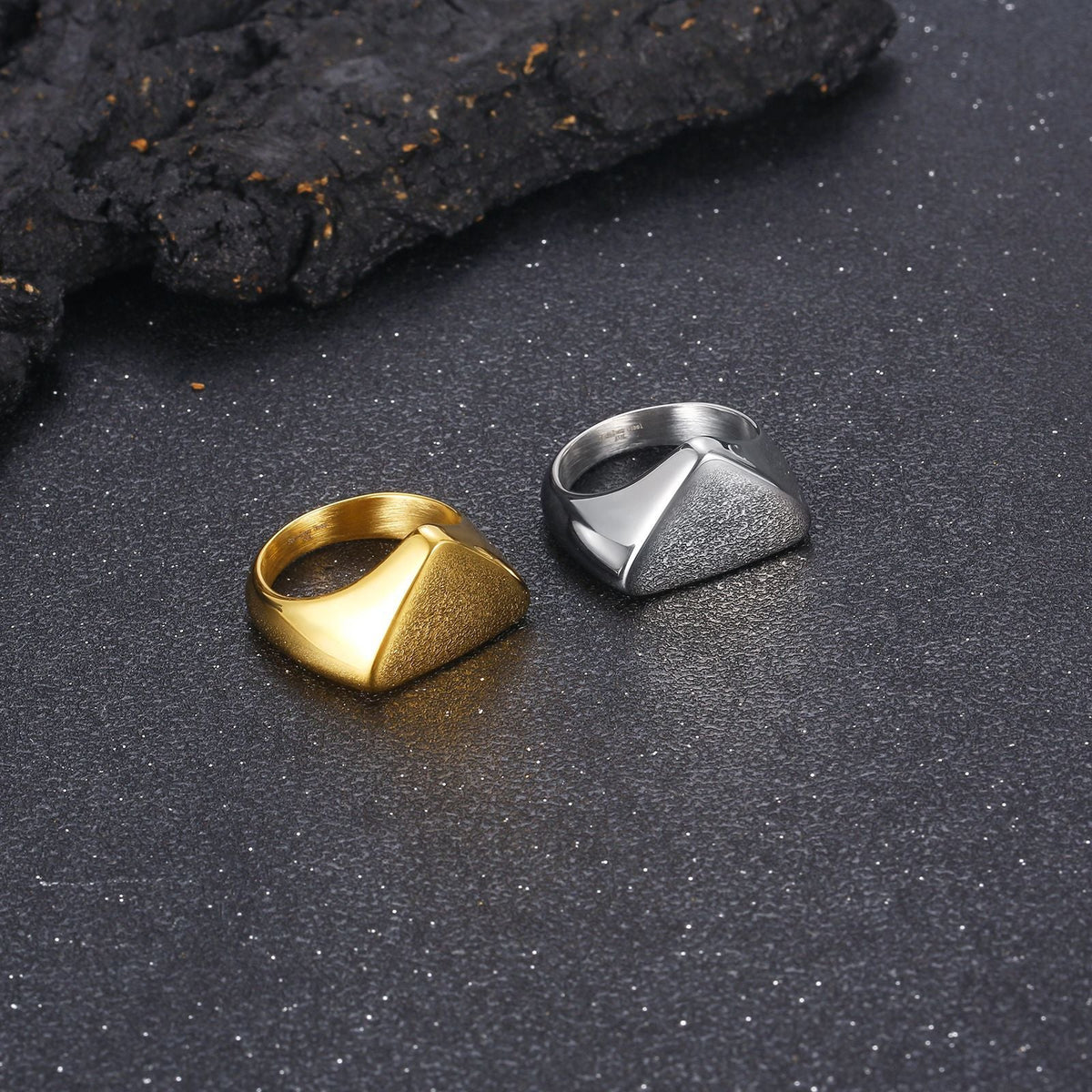 Fashion Triangle Stainless Steel Men&