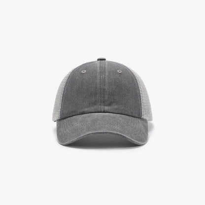 Breathable Mesh Adjustable Baseball Cap for Comfort and Style