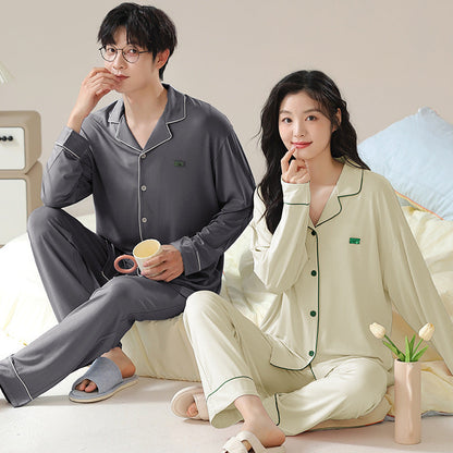 Spring Summer Cardigan Cool Home Wear Men&