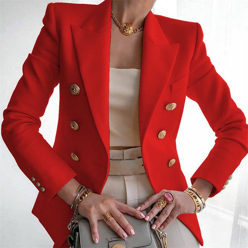 Womens Korean Style Casual Blazer