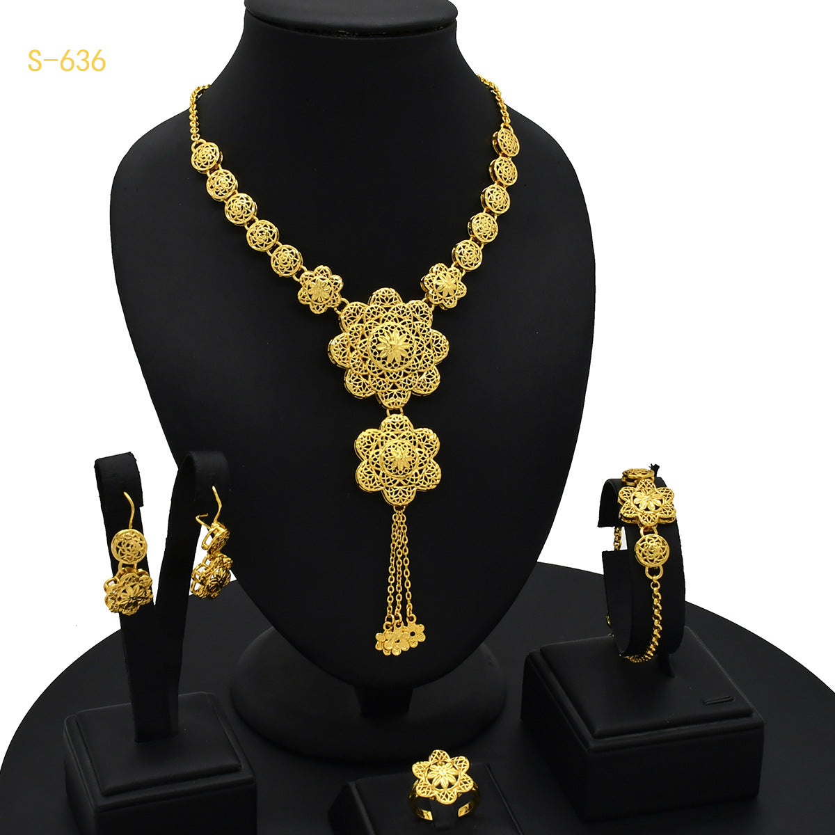 24K Gold Plated Arabic Women&