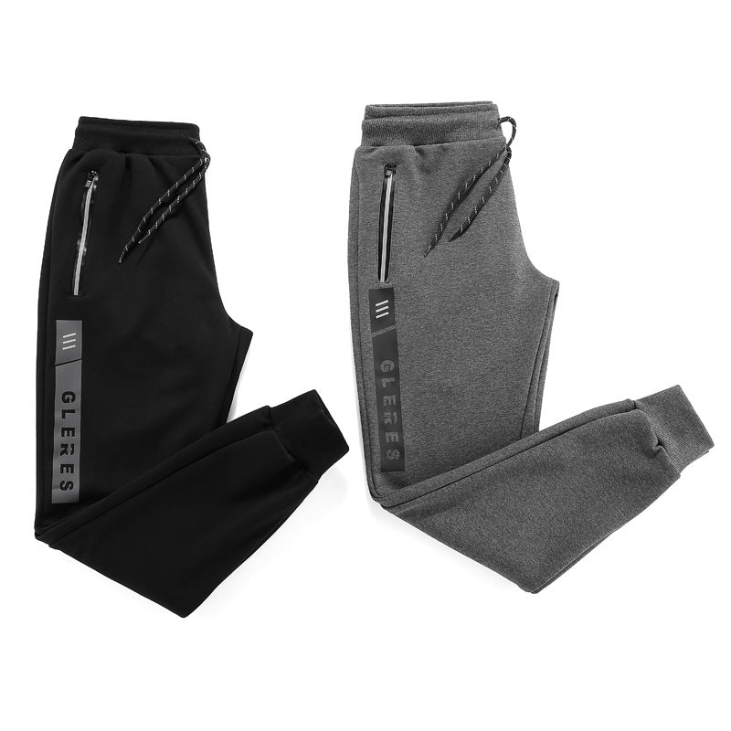 The new winter Korean youth Haren feet pants men sports pants pants men&