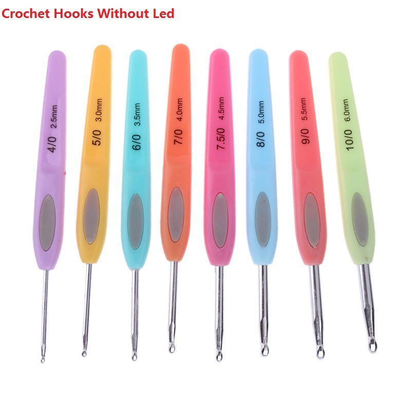 8pcs Crochet Hooks Set, Knitting Needles