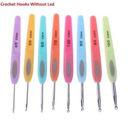 8pcs Crochet Hooks Set, Knitting Needles