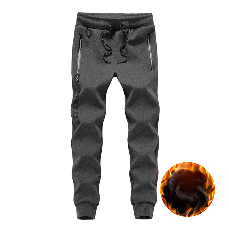 The new winter Korean youth Haren feet pants men sports pants pants men&