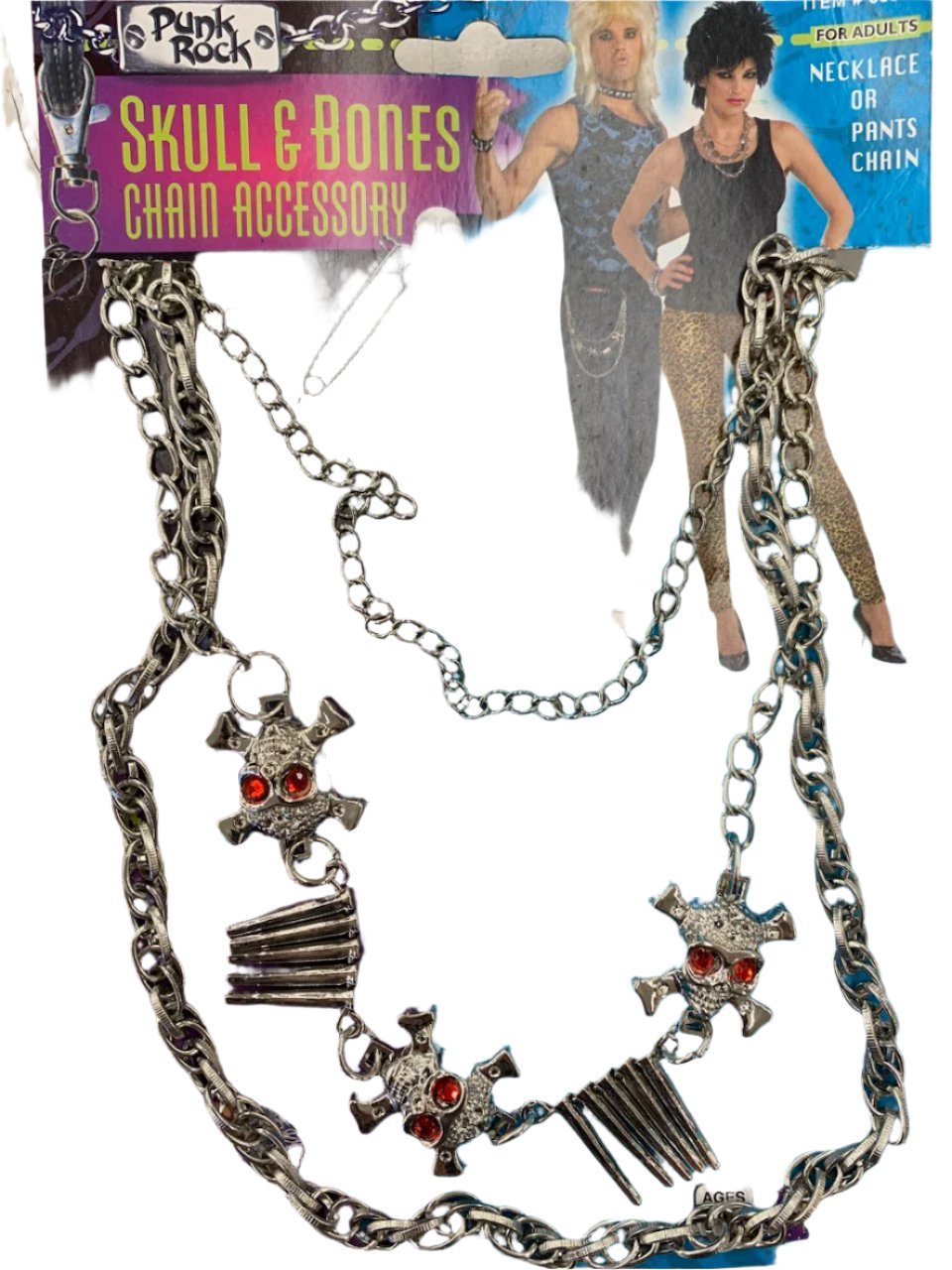 Skull &amp; Bones Necklece