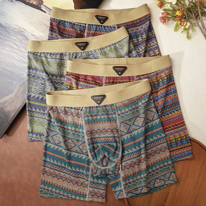 Retro Ethnic Style Men&