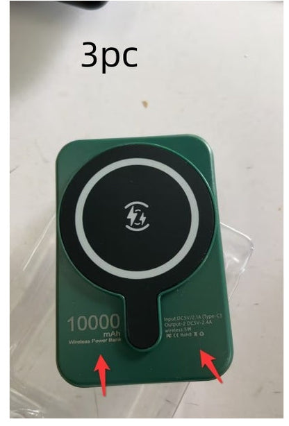 Mini Fast Charging Magnetic Wireless Power Bank 5000 MAh Portable