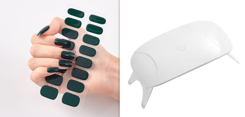 Waterproof Long Lasting Nail Stickers Letter Color