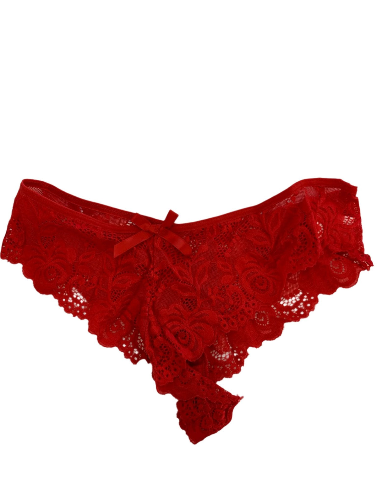Lace &amp; Ruffled Teddy