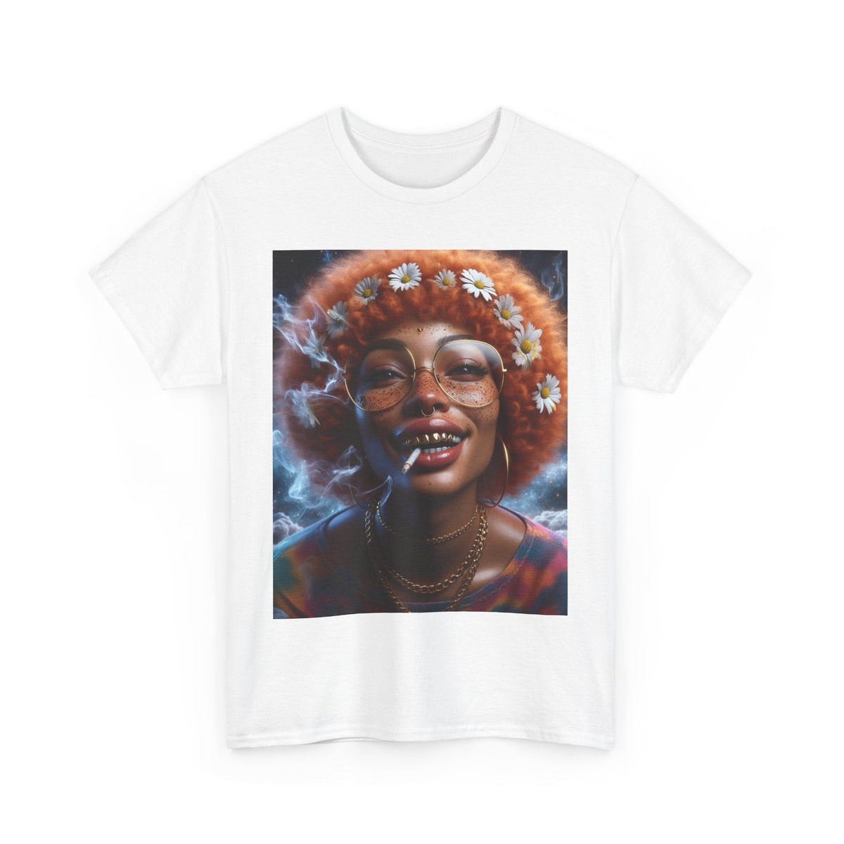 “Hella Trippy” Cotton Graphic Tee
