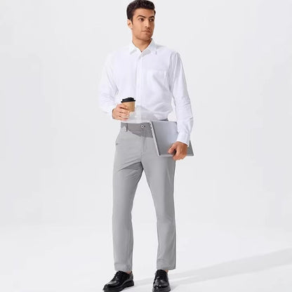 Stretch Solid Color Golf Men&