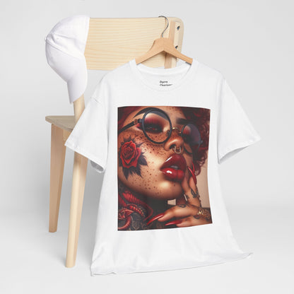 “Code Red” Cotton Graphic Tee