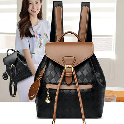 Female Backpack Casual Multifunction Women Leather Backpack Shoulder School Travel Back Pack