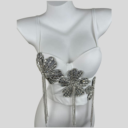 High-end Shapewear With Chest Pads Outerwear Fishbone Corset