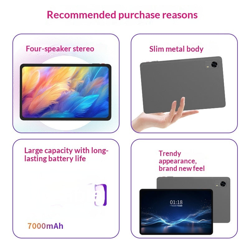 12-inch 8-core 4G Tablet A Versatile 2-in-1 Device For Business