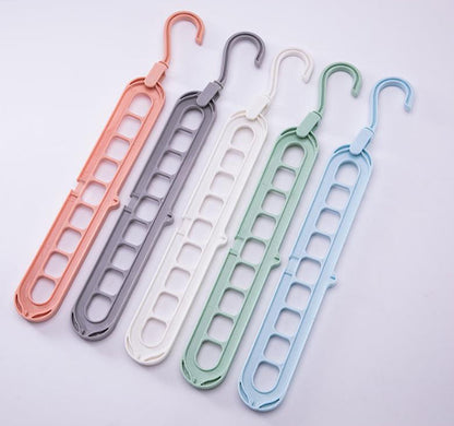 9-hole Clothes Hanger Organizer Space Saving Hanger