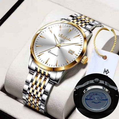 Quartz Hollow Watch Men&