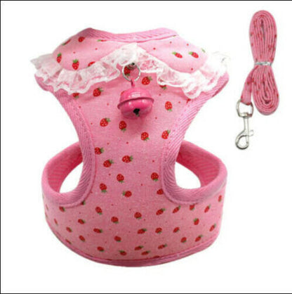 Pet Cute Chest Strap Breathable Tank Top Style Dog