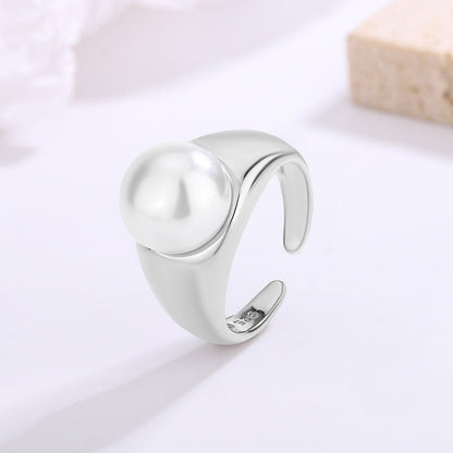 Zircon Inlaid Unique Design Minority Fashion Index Finger Ring