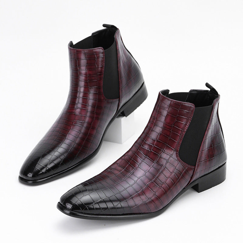 British-style Casual Versatile Fashionable Mens Ankle Boots
