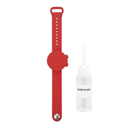 Outdoor Silicone Hand Sanitizer Bracelet Dispenser