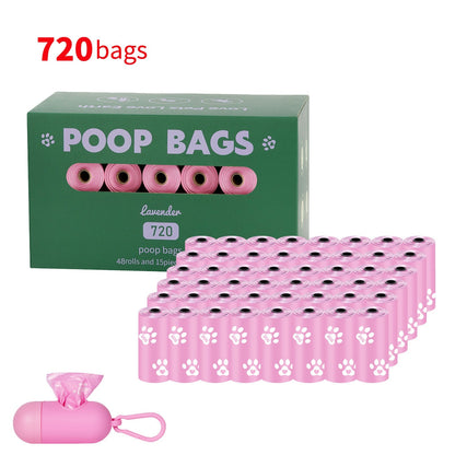 Handle Dog Waste Bag EPI Vest Poop Picking Bags Degradable Cat Litter Bag