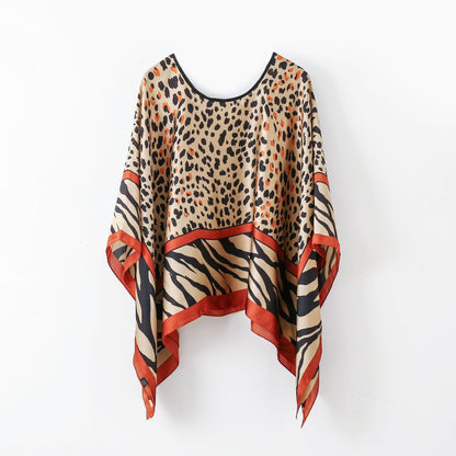 Pullover Shawl Outerwear Cover-up Multifunctional Scarf