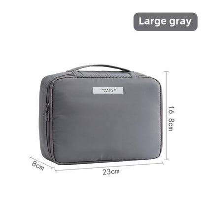 Cosmetic bag, storage bag outdoor portable, large capacity waterproof toilet bag, makeup bag with compartments,