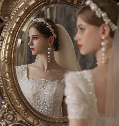 Temperament Bride Retro Super Fairy Mori Style Dream Wedding
