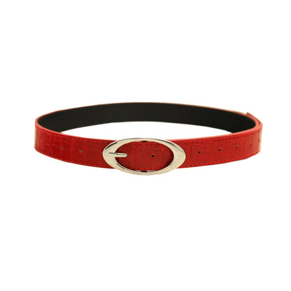 Fashion Lychee Pattern Belt Women&