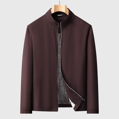 SpringSummer New Mens Jacket Made With Linenlightweight